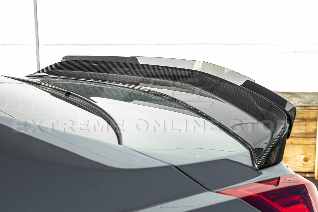Cadillac CTS-V Carbon Fiber Wickerbill Rear Trunk Wing Spoiler 2016-2019