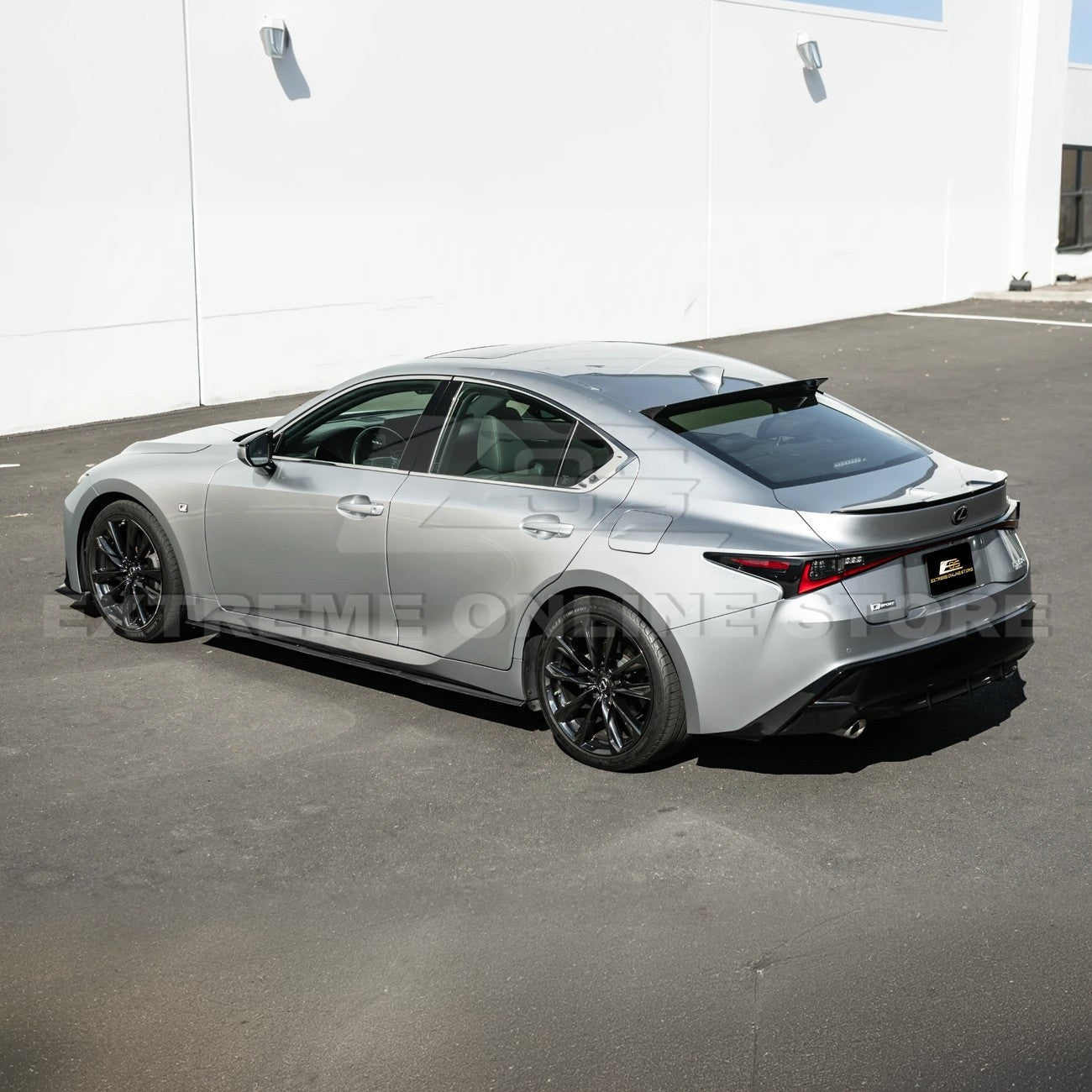 Lexus IS Series XE40 Novel Style Carbon Fiber Side Skirts Extensions 2021-Up