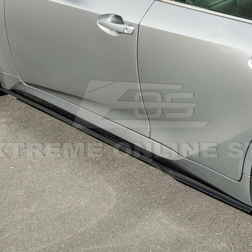 Lexus IS Series XE40 Novel Style Carbon Fiber Front Lip Splitter Side Skirts Kit 2021-Up