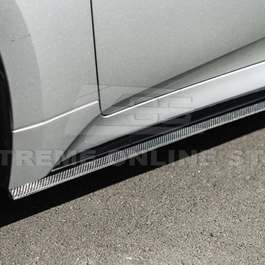 Lexus IS Series XE40 Novel Style Carbon Fiber Front Lip Splitter Side Skirts Kit 2021-Up