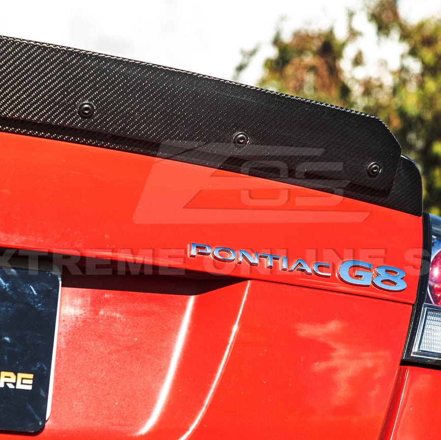 Pontiac G8 EOS Performance Carbon Fiber Rear Wing Wickerbill Spoiler 2008-2009