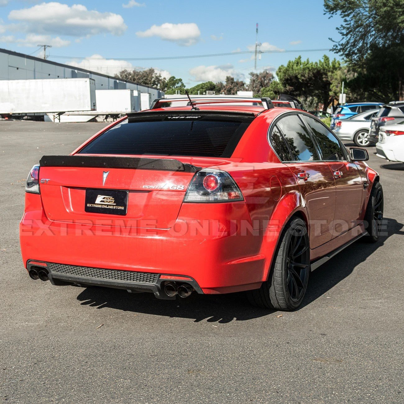 Pontiac G8 EOS Performance Carbon Fiber Rear Wing Wickerbill Spoiler 2008-2009