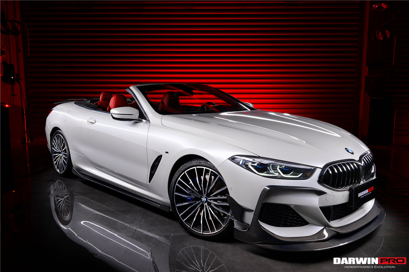 2018-2022 BMW 8 Series G14 Convertible/G15 Coupe/G16 4DR-Gran Coupe 840/850 IMP Performance Carbon Fiber Front Bumper Canards