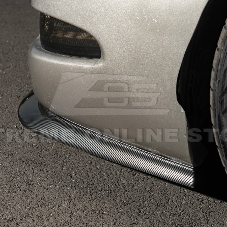 Chevrolet Corvette C5 ZR1 Style Hydro Carbon Front Lip Splitter Side Skirts Aero Kit 1997-2004