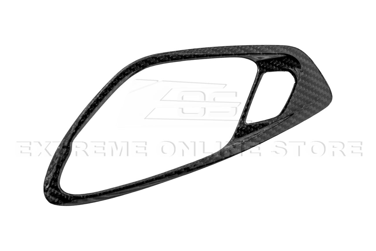 Chevrolet Camaro 6th Gen Factory Style Dry Carbon Fiber Interior Door Handle Cover 2016-2024