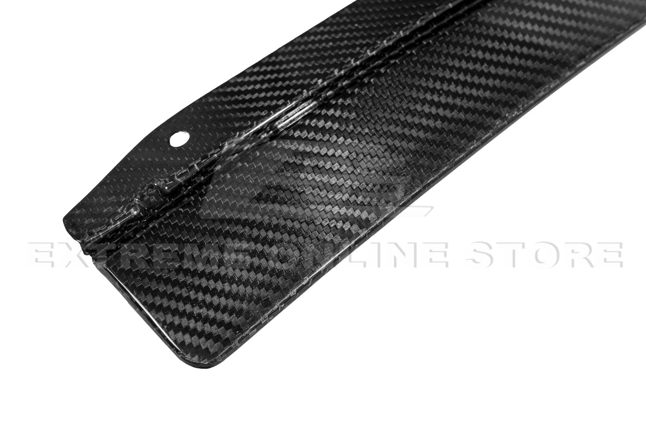 Cadillac ATS-V Track Package Style Dry Carbon Fiber Front Lip & Wheel Arch Extensions 2016-2019