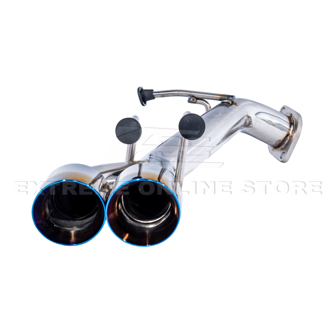 Toyota Camry XV80 Muffler Delete Anodized Silver Burnt Tip Axle Back Exhaust 2025-Present