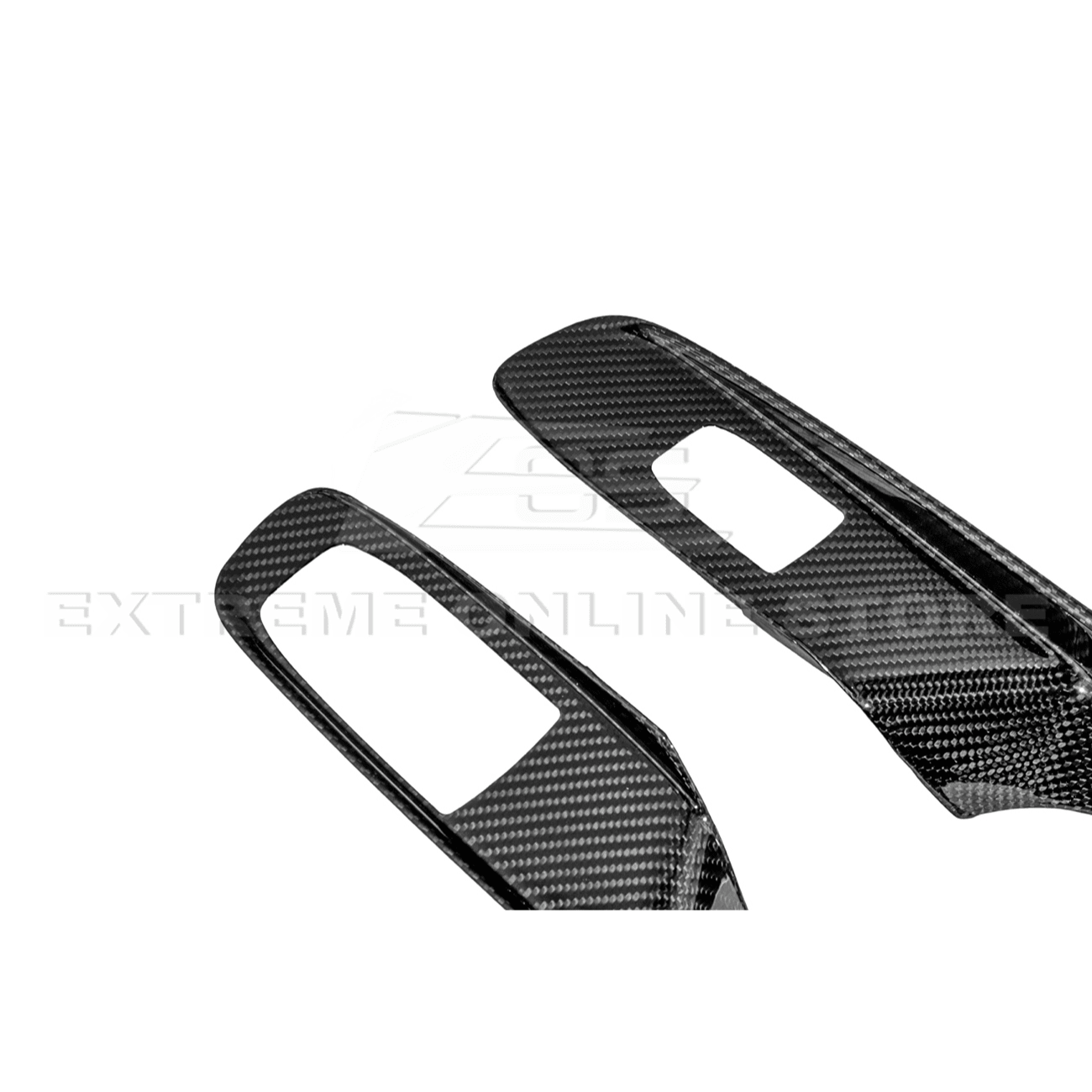 Chevrolet Corvette C8 Dry Carbon Fiber Side Window Switch Control Panel Cover 2020-Up