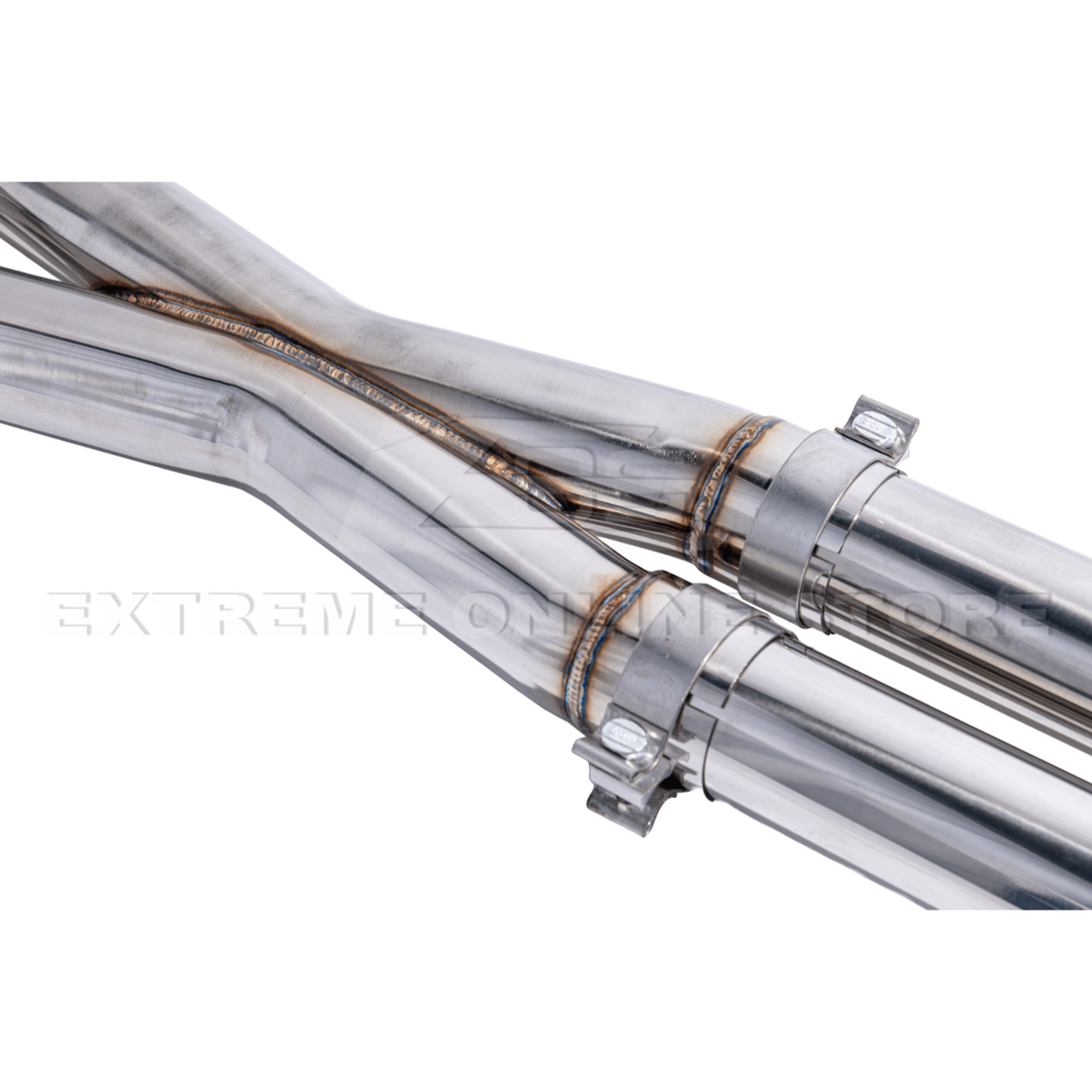 Chevrolet Corvette C6 Z06 ZR1 3 Inch X-Pipe T-304 Stainless Steel Exhaust Mid Pipe 2006-2011