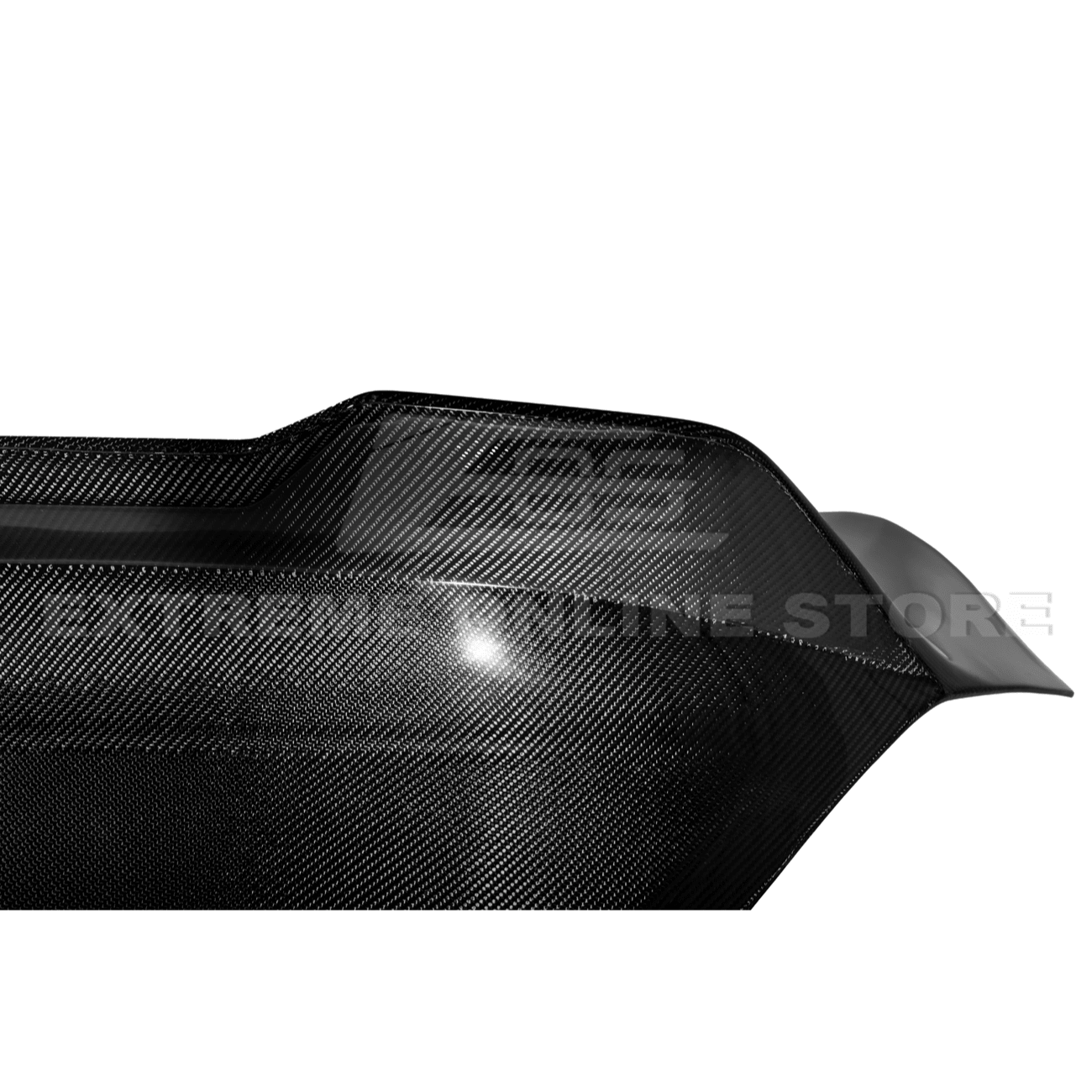 Cadillac CT4 Carbon Fiber Rear Trunk Decklid with Integrated Blackwing V2 Spoiler 2020-2026