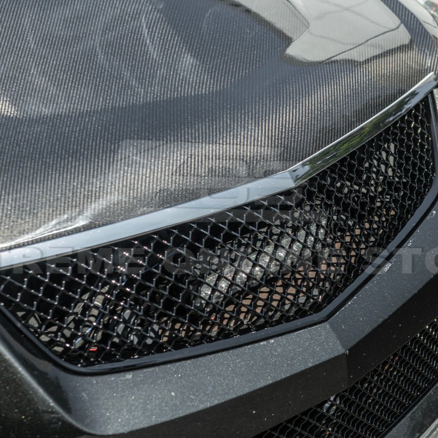 Cadillac CTS-V Factory Style Gloss Black Upper Badgeless Grille 2009-2015