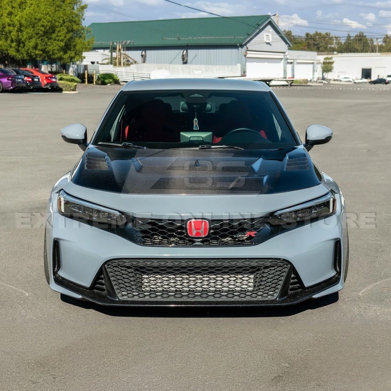 Honda Civic FL5 Type R Varis Style Carbon Fiber Front Hood Cover 2023-Up