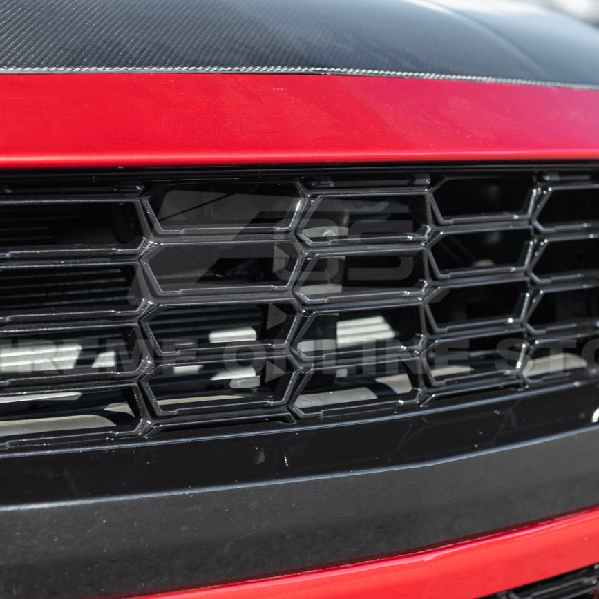 Ford Mustang S650 Dark Horse Style Gloss Black Front Grille Insert 2024-Up