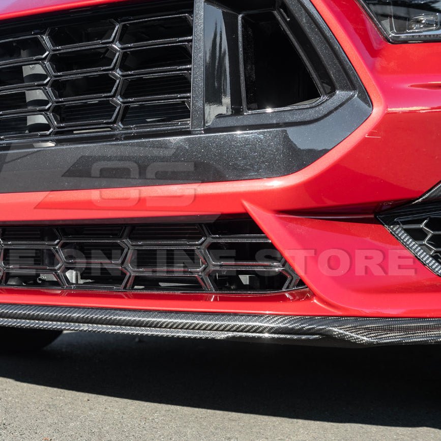 Ford Mustang S650 Dark Horse Style Gloss Black Front Grille Insert 2024-Up