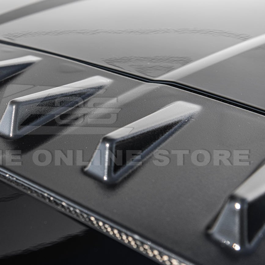 Chevrolet Corvette C8 EOS Style Carbon Fiber Rear Roof Vortex Generator Spoiler 2020-2026