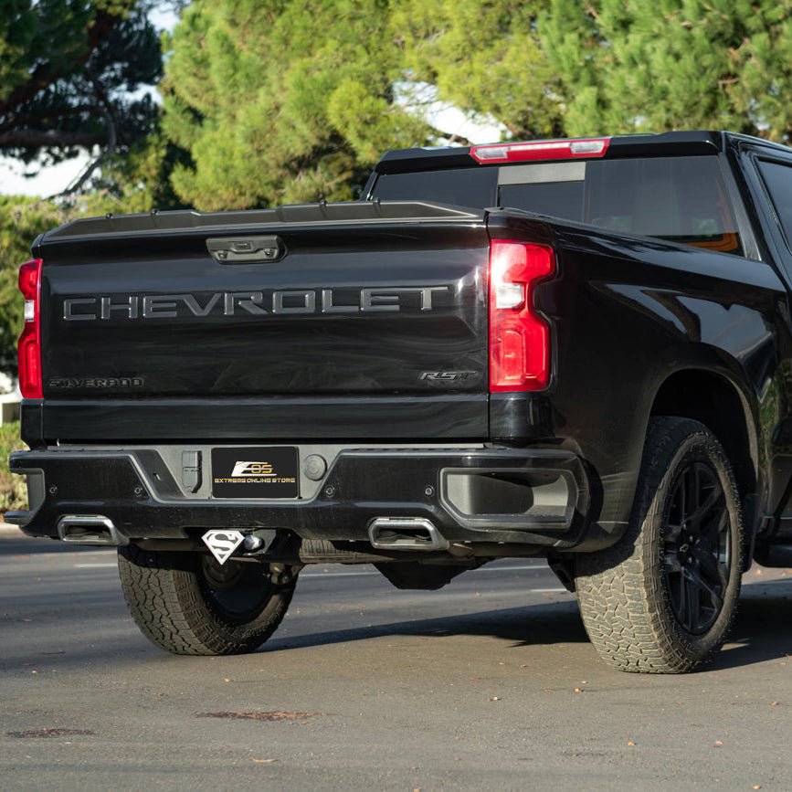 Chevrolet Silverado GMC Sierra 1500 Factory Style Matte Black Rear Tailgate Spoiler 2019-Up