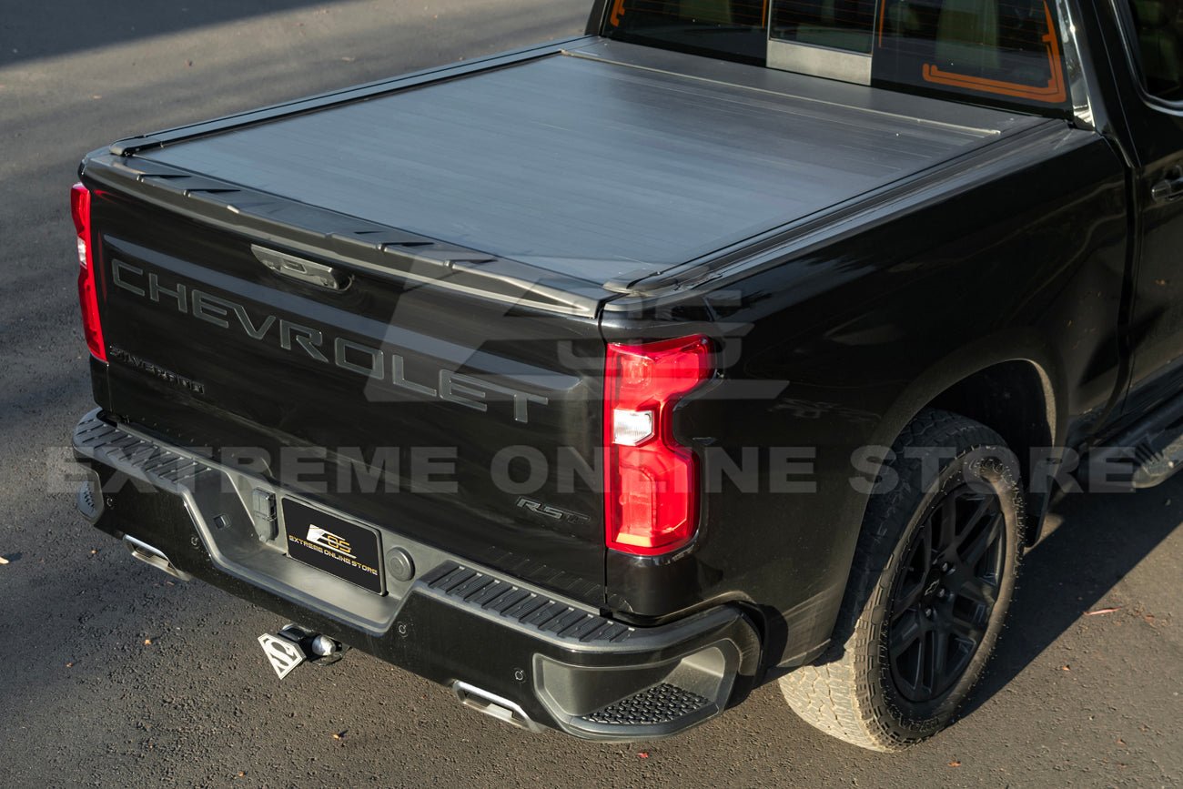 Chevrolet Silverado GMC Sierra 1500 Factory Style Matte Black Rear Tailgate Spoiler 2019-Up