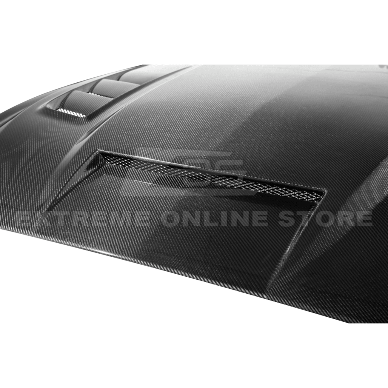 Ford Mustang Terminator Style Front Vented Bumper Hood 2018-2023