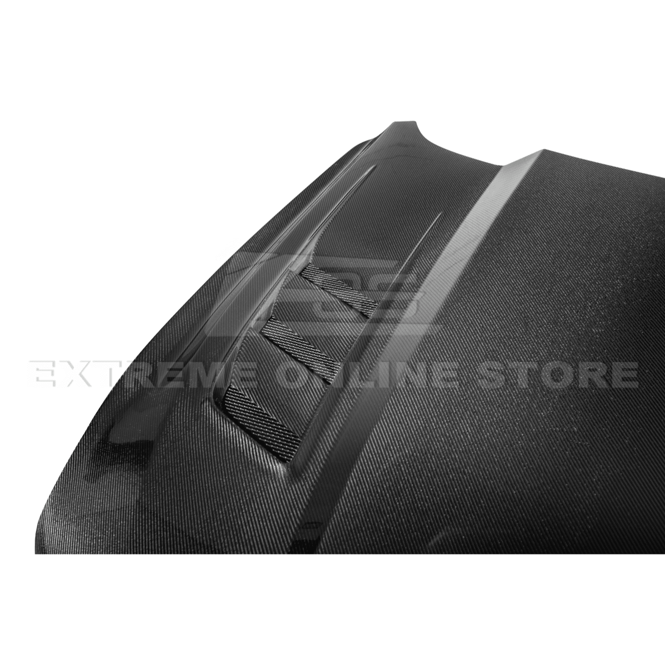 Ford Mustang Terminator Style Front Vented Bumper Hood 2018-2023