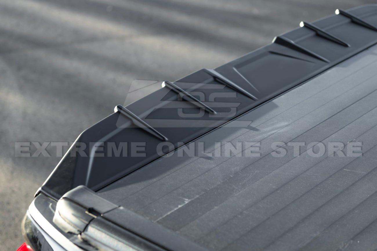 Chevrolet Silverado GMC Sierra 1500 Factory Style Matte Black Rear Tailgate Spoiler 2019-Up