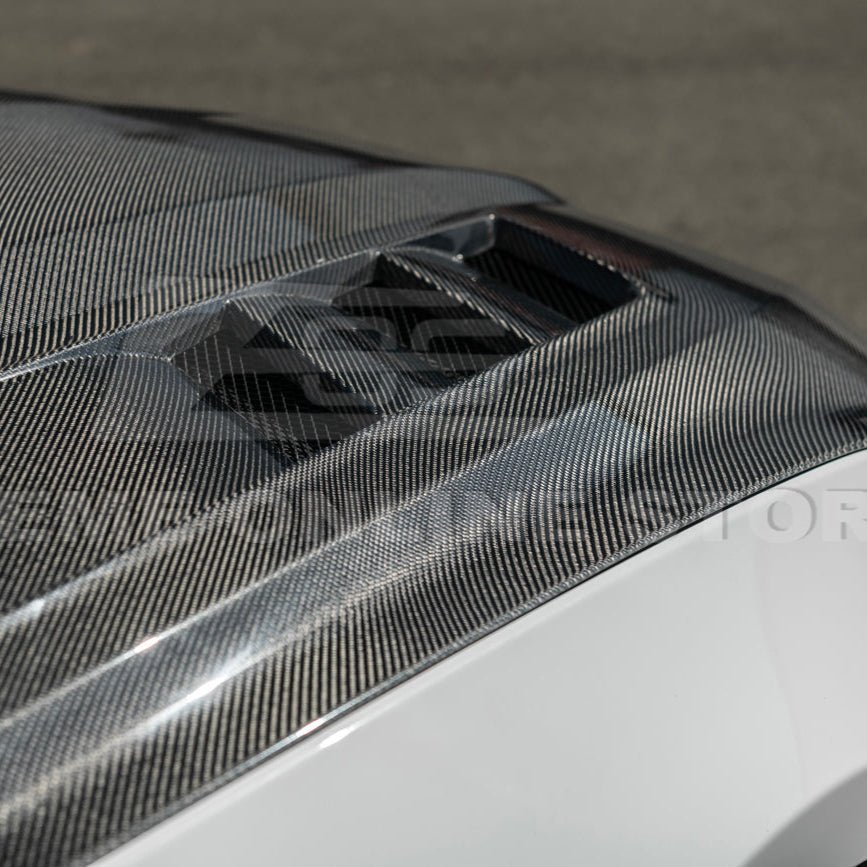 Ford Mustang Terminator Style Front Vented Bumper Hood 2018-2023