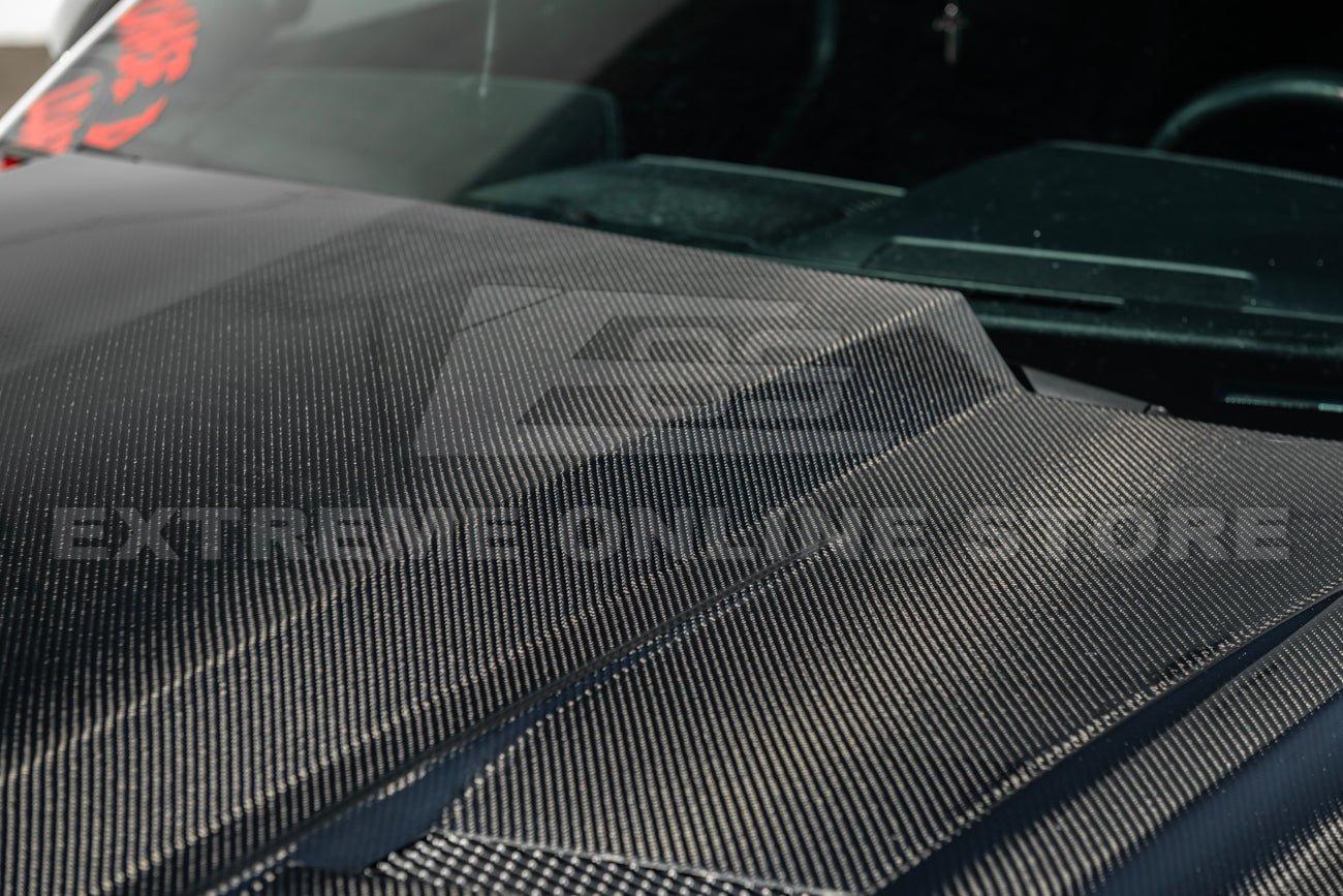 Ford Mustang Terminator Style Front Vented Bumper Hood 2018-2023