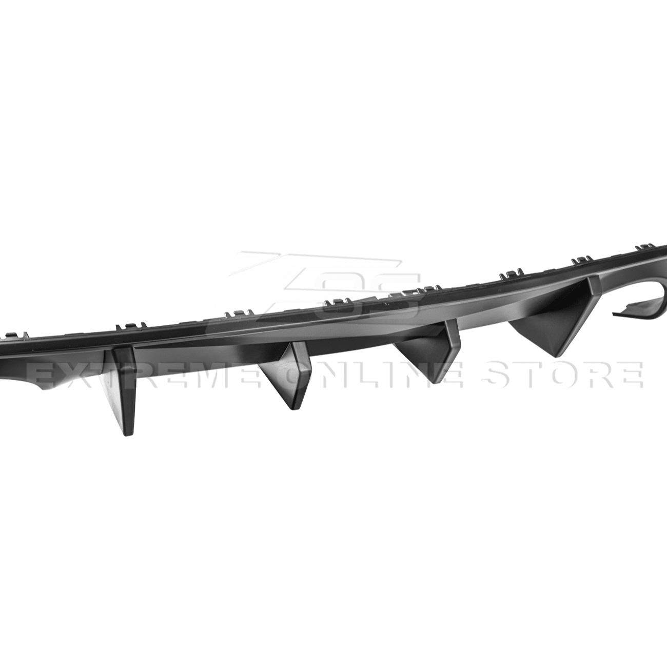 Dodge Charger Widebody SRT Performance Style Matte Gloss Black Rear Bumper Exhaust Diffuser 2020-Up