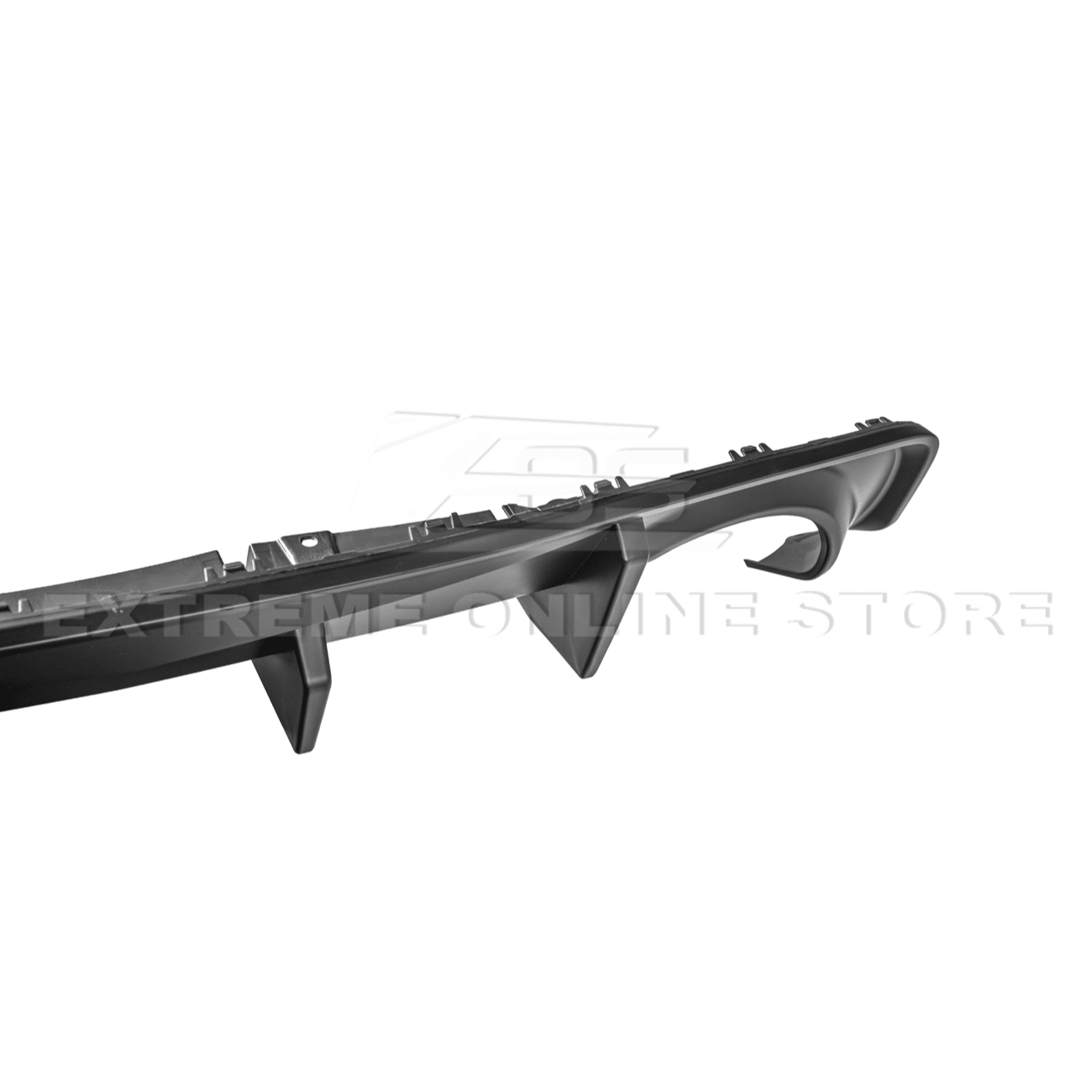 Dodge Charger Widebody SRT Performance Style Matte Gloss Black Rear Bumper Exhaust Diffuser 2020-Up