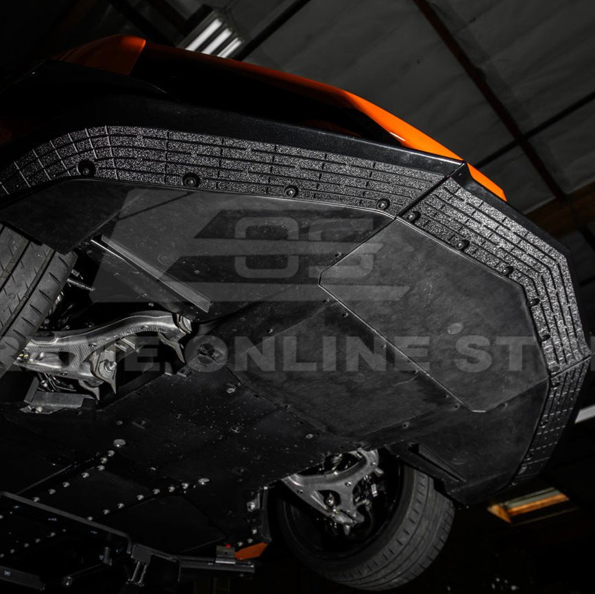 Corvette C8 Z06 Z07 Front Lip Splitter Skid Plate Protector 2020-Up