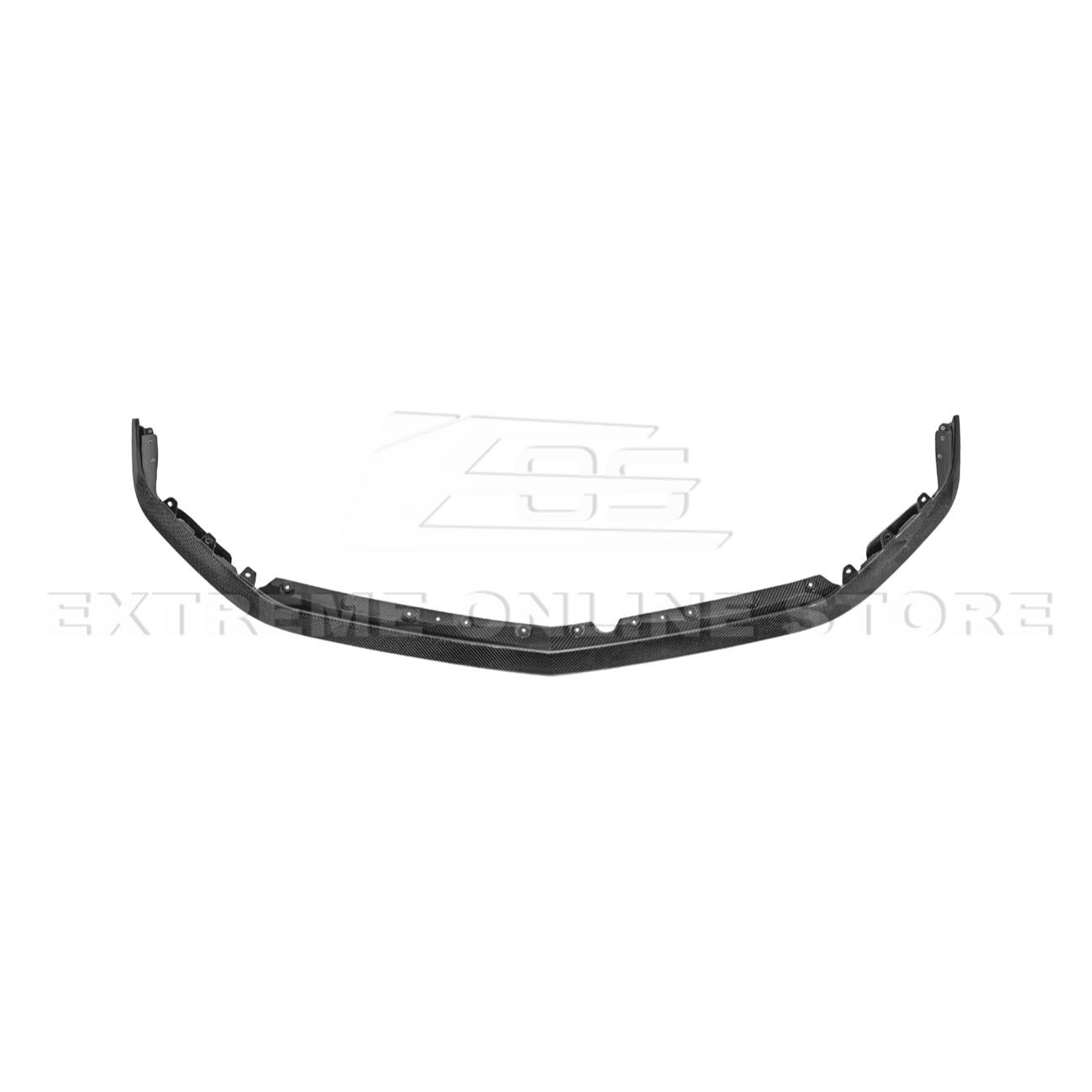 Cadillac CT4-V Blackwing Carbon Fiber Front Lip Splitter and Canards 2020-Up