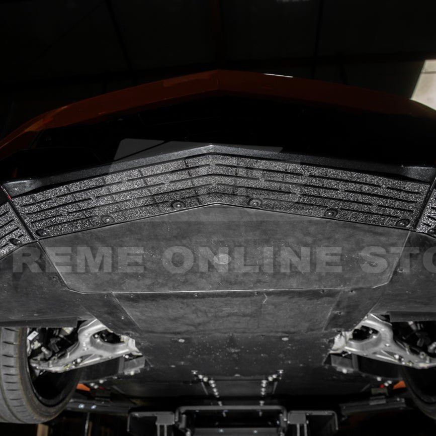 Corvette C8 Z06 Z07 Front Lip Splitter Skid Plate Protector 2020-Up