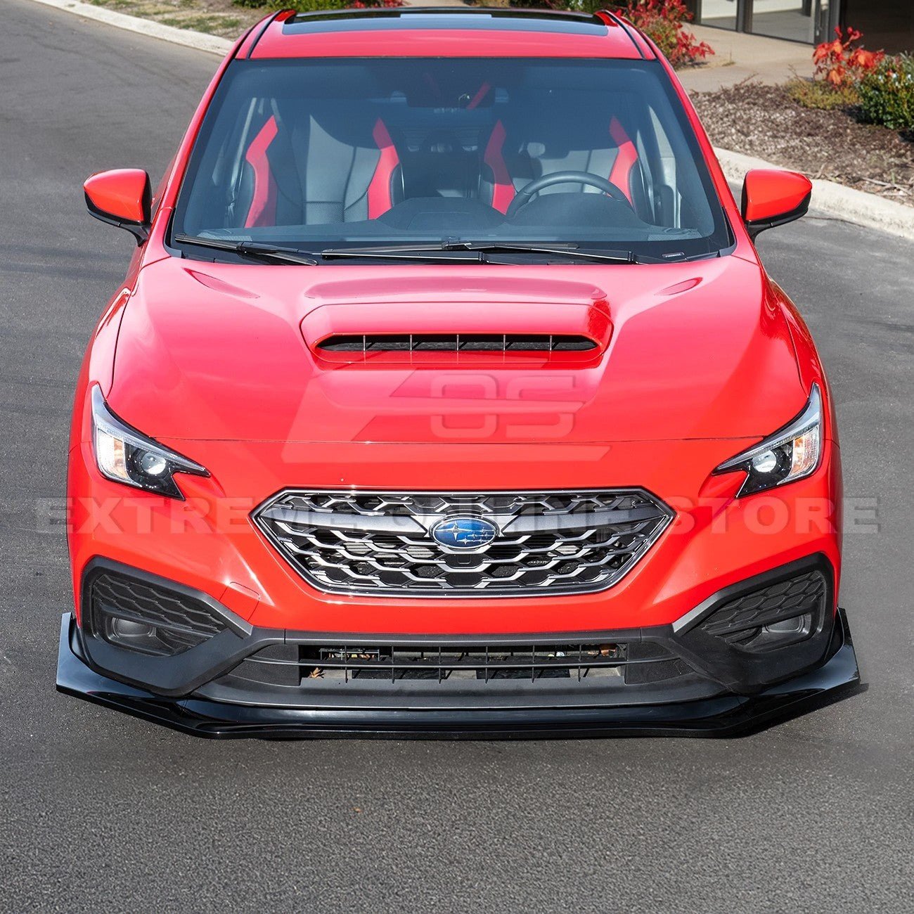 Subaru WRX VB JDM CS Style Matte Gloss Carbon Front Bumper Lip Splitter 2022-Up