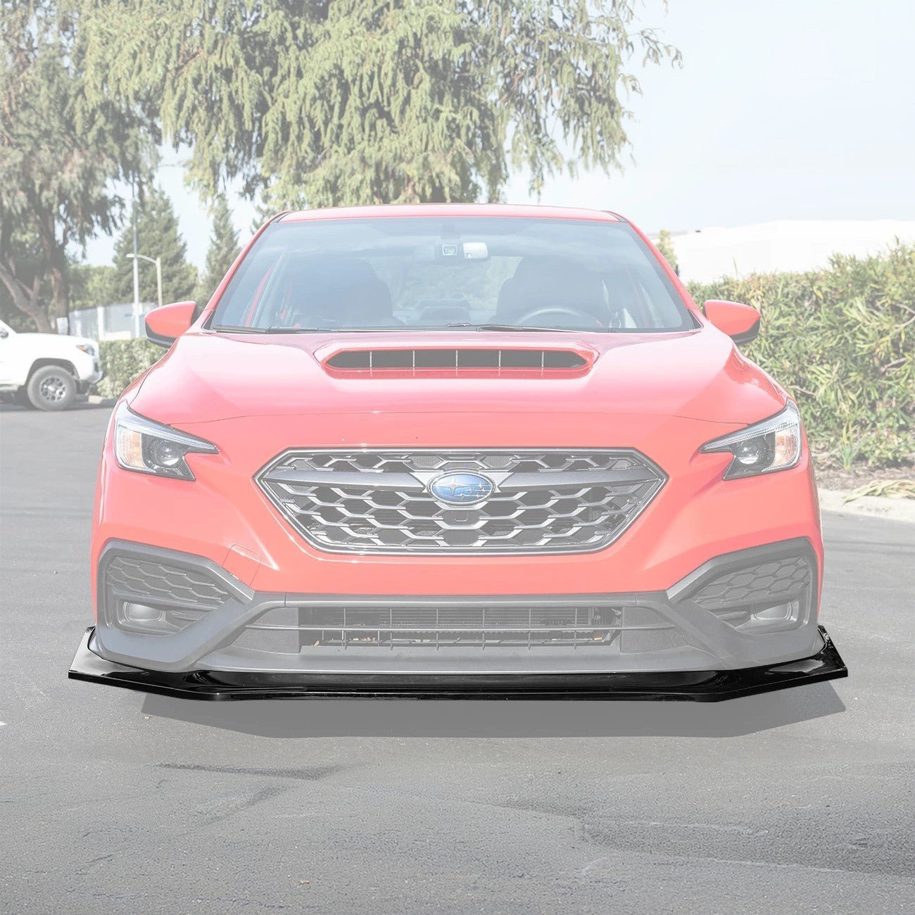 Subaru WRX VB JDM CS Style Matte Gloss Carbon Front Bumper Lip Splitter 2022-Up