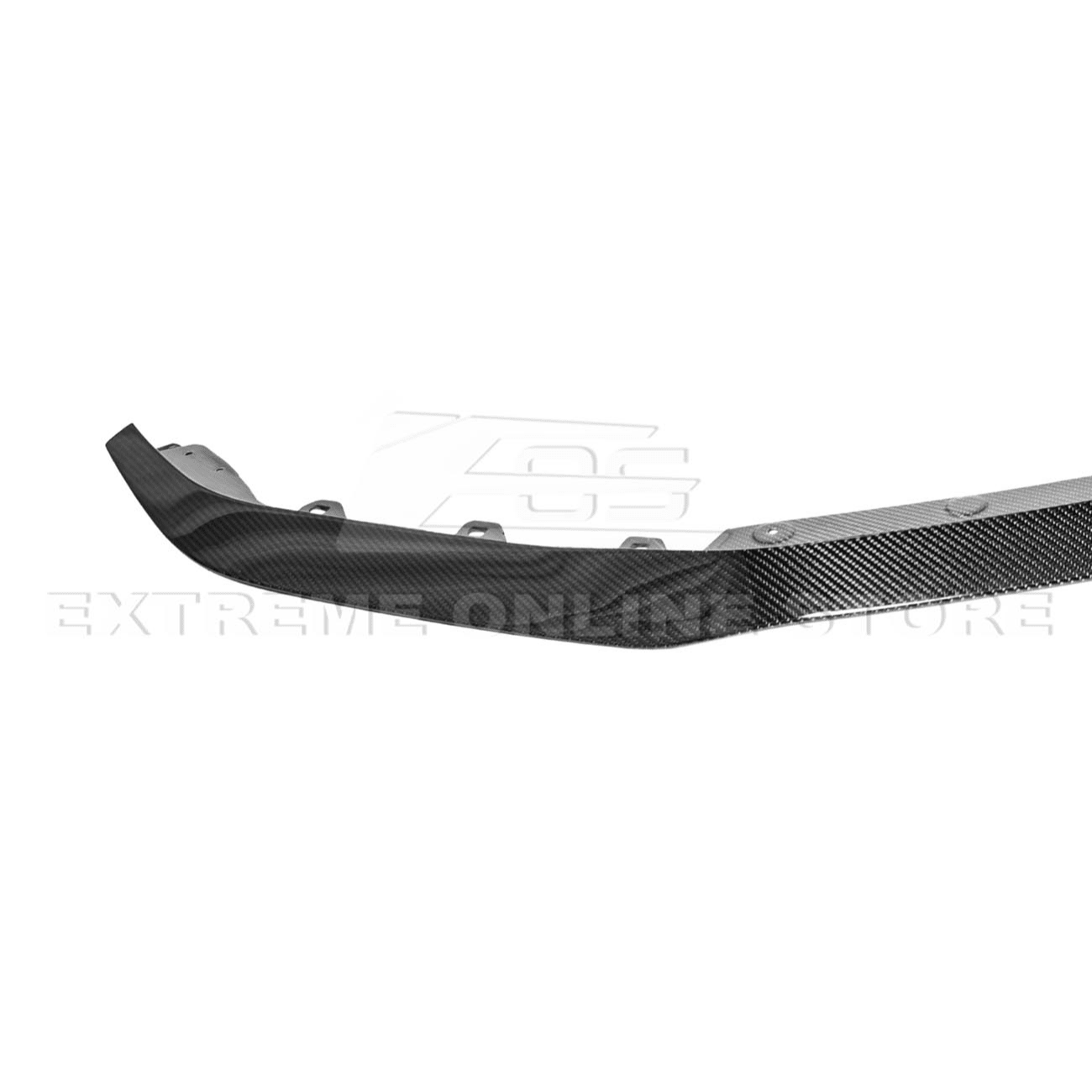 Cadillac CT4-V Blackwing Carbon Fiber Front Lip Splitter and Canards 2020-Up