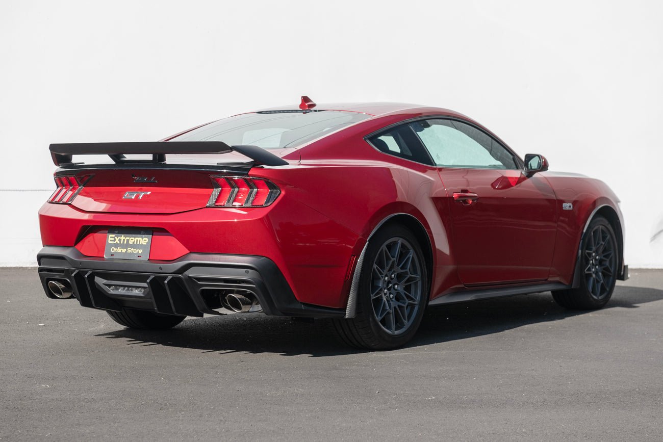 Ford Mustang S650 EOS Performance Style Matte Black Rear Bumper Diffuser 2024-Up