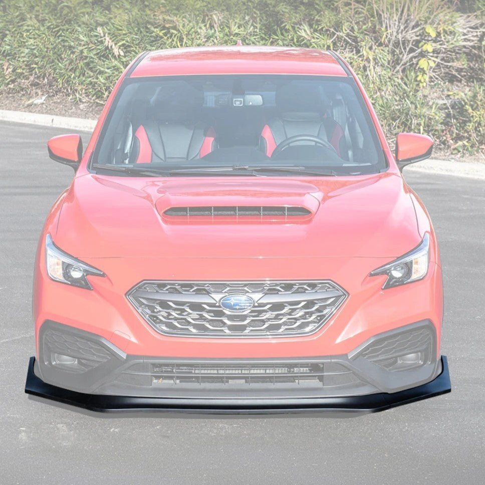Subaru WRX VB JDM CS Style Matte Gloss Carbon Front Bumper Lip Splitter 2022-Up