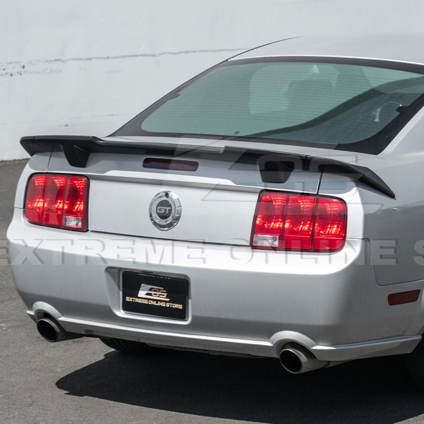 Ford Mustang S197 R Style Primer Black Rear Trunk Wing Spoiler 2005-2009