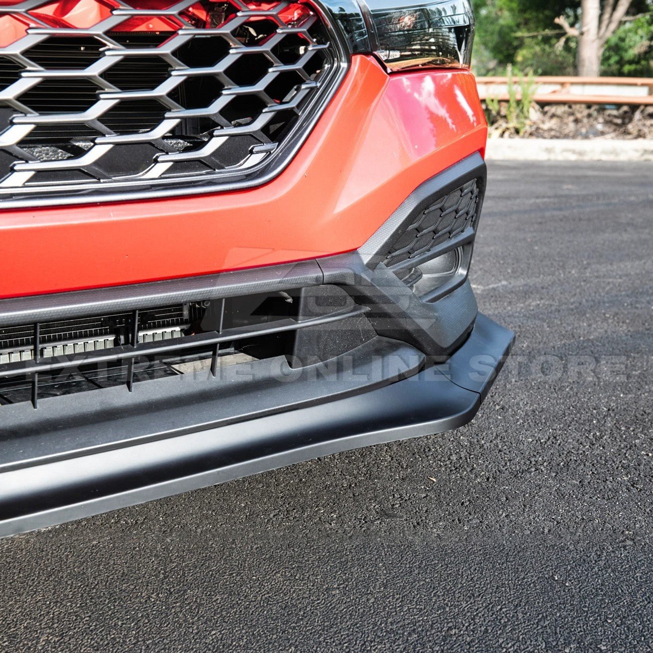 Subaru WRX VB JDM CS Style Matte Gloss Carbon Front Bumper Lip Splitter 2022-Up
