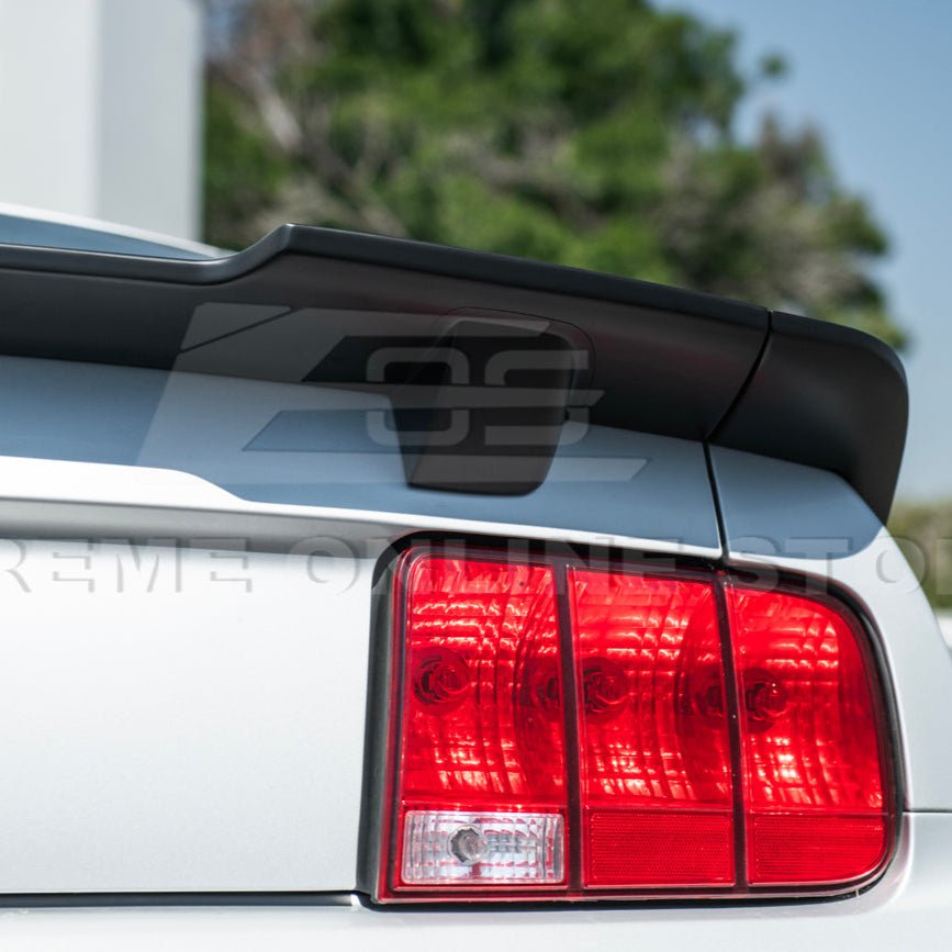 Ford Mustang S197 R Style Primer Black Rear Trunk Wing Spoiler 2005-2009