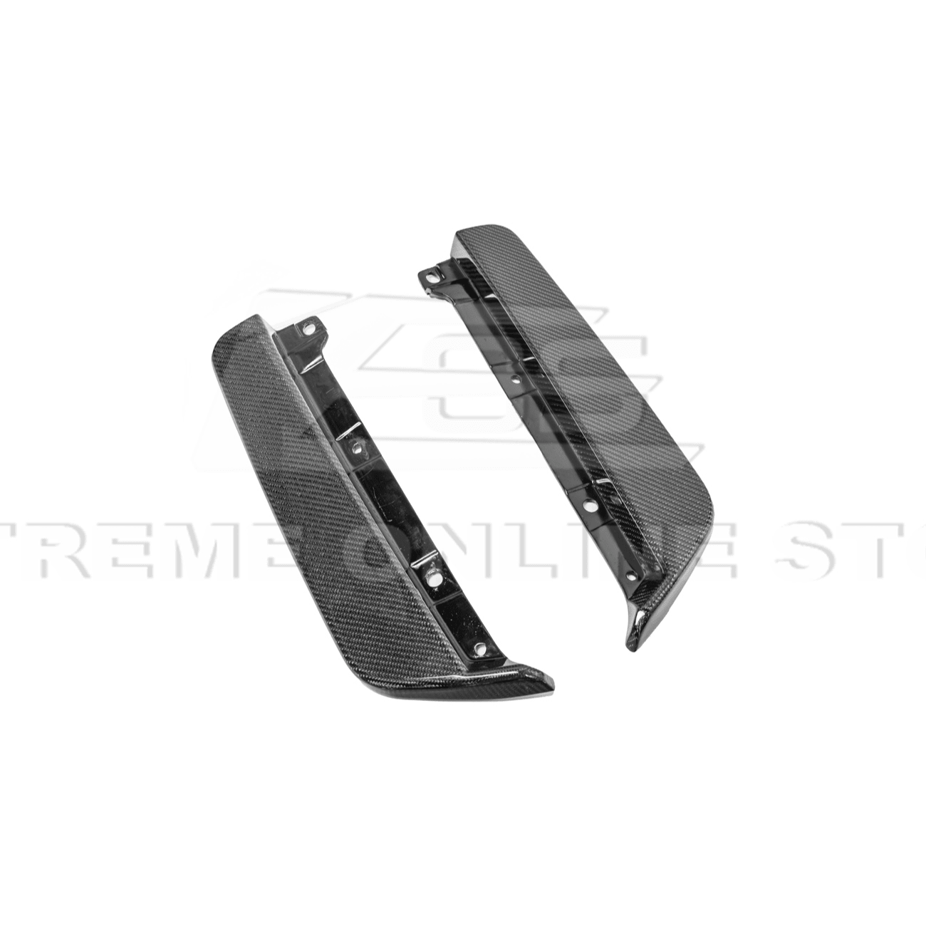 Subaru WRX VB Performance Style Matte Gloss Carbon Rear Bumper Apron Lip Splitter 2022-Up