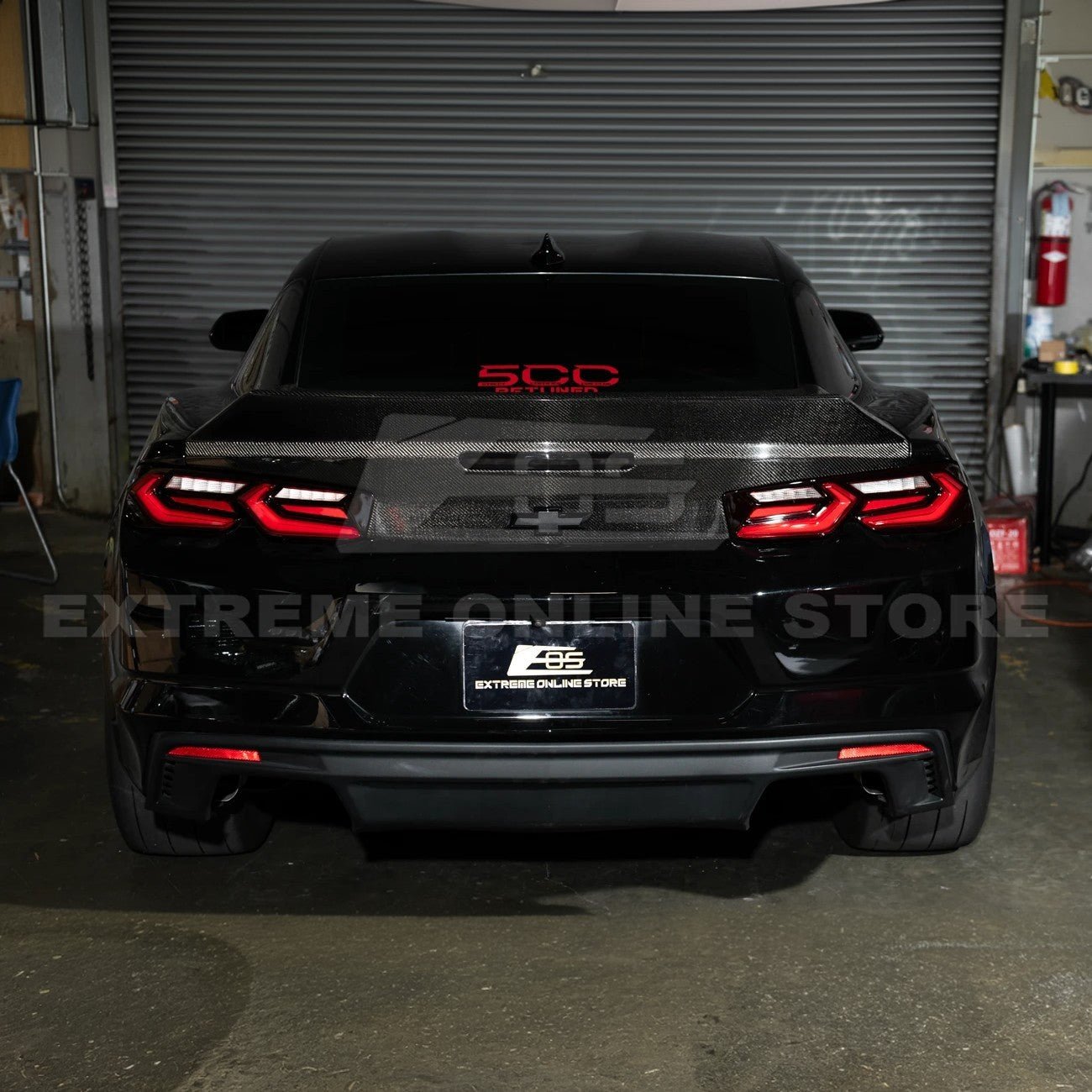 Chevrolet Camaro C8 Style Sequential LED Rear Taillights Smoke Clear Red Lens 2019-Up
