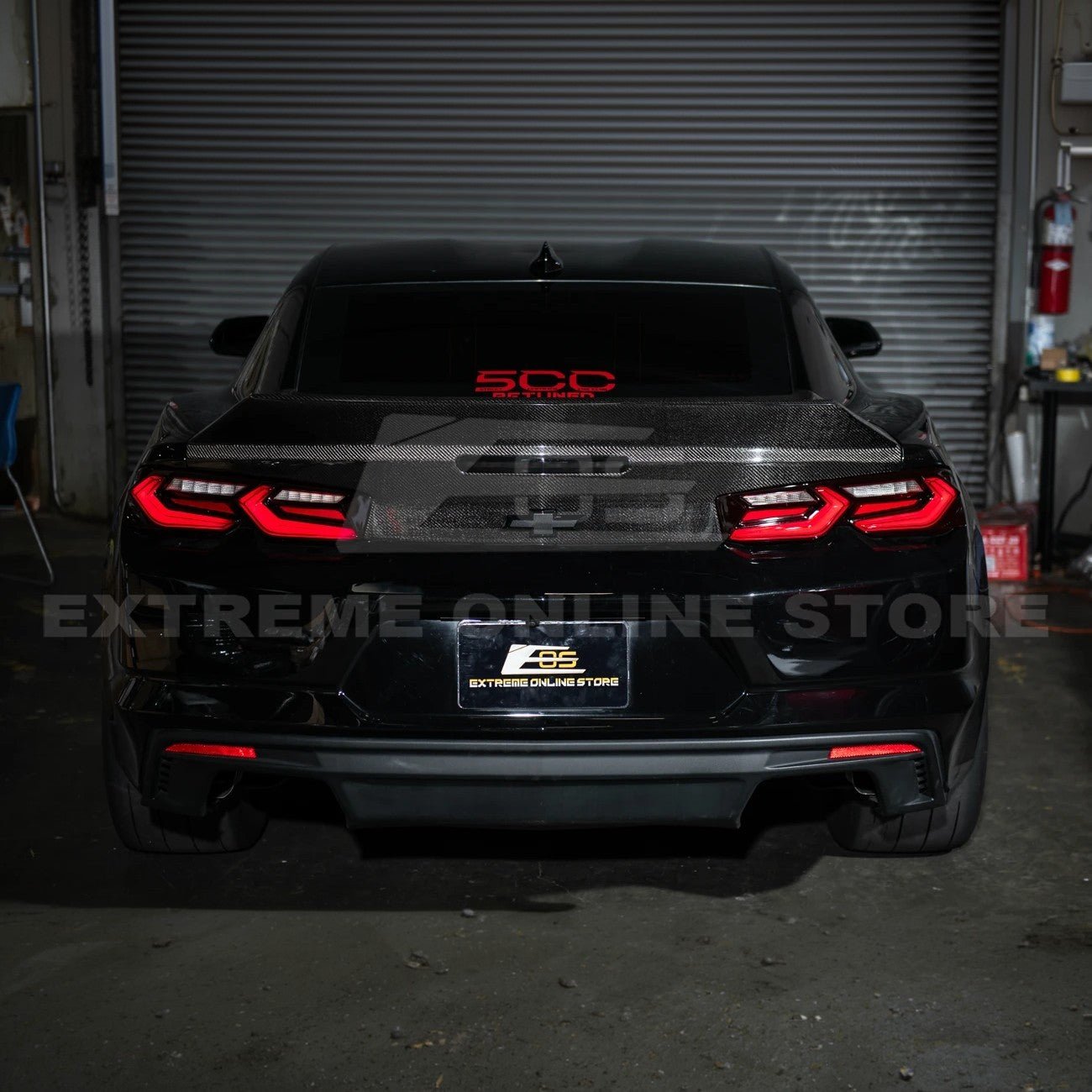 Chevrolet Camaro C8 Style Sequential LED Rear Taillights Smoke Clear Red Lens 2019-Up