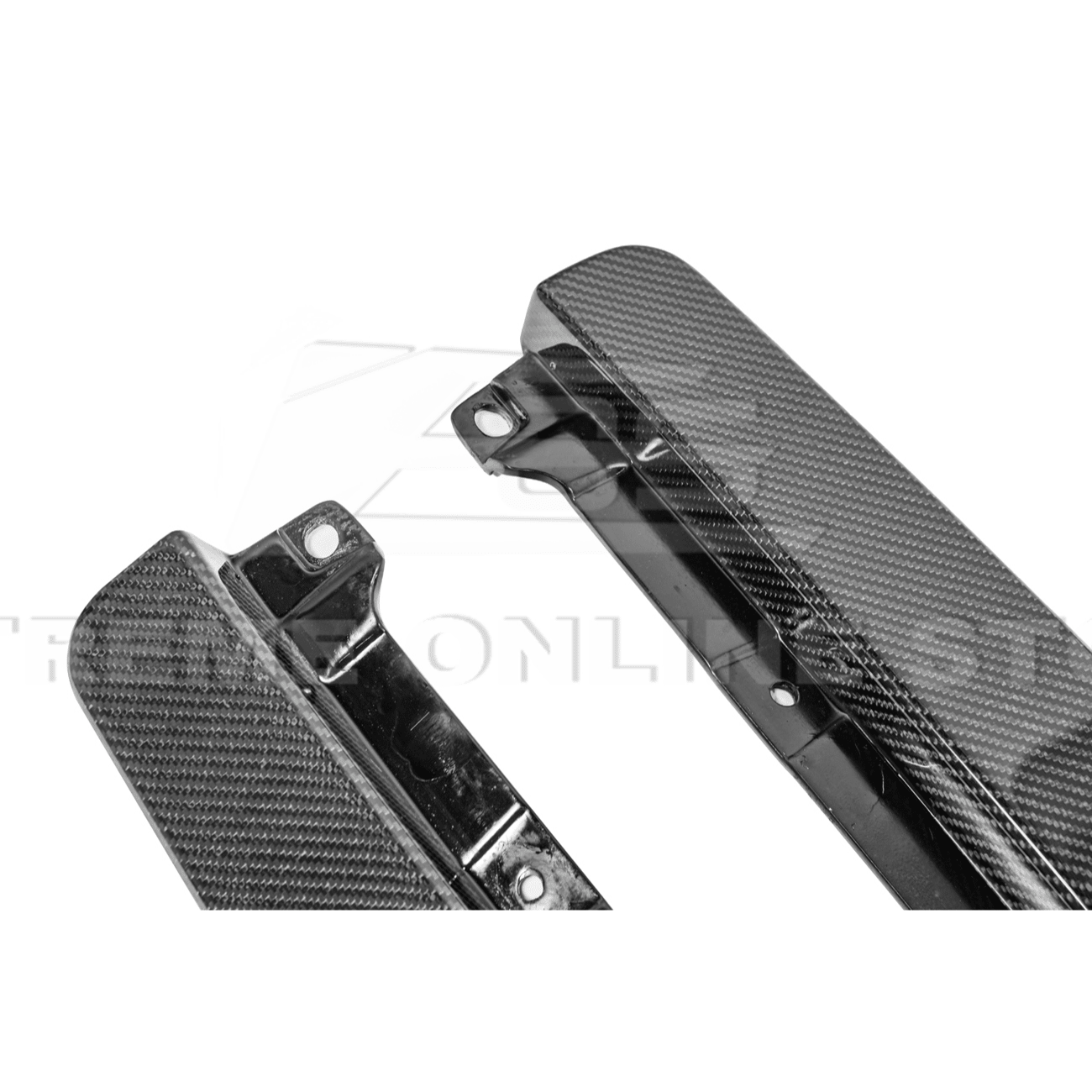 Subaru WRX VB Performance Style Matte Gloss Carbon Rear Bumper Apron Lip Splitter 2022-Up