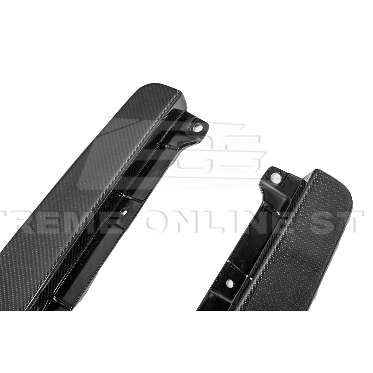 Subaru WRX VB Performance Style Matte Gloss Carbon Rear Bumper Apron Lip Splitter 2022-Up