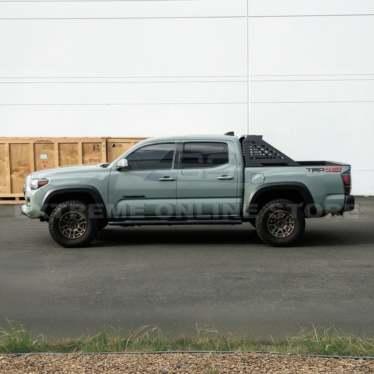 Toyota Tacoma JDM Factory Style Black Rear Bed Sport Roll Bar 2016-2023