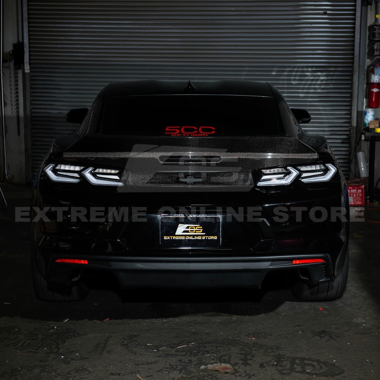 Chevrolet Camaro C8 Style Sequential LED Rear Taillights Smoke Clear Red Lens 2019-Up