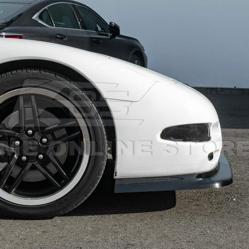 Chevrolet Corvette C5 ZR1 Style Gloss Black Front Lip Side Skirts Rear Spoiler Kit 1997-2004