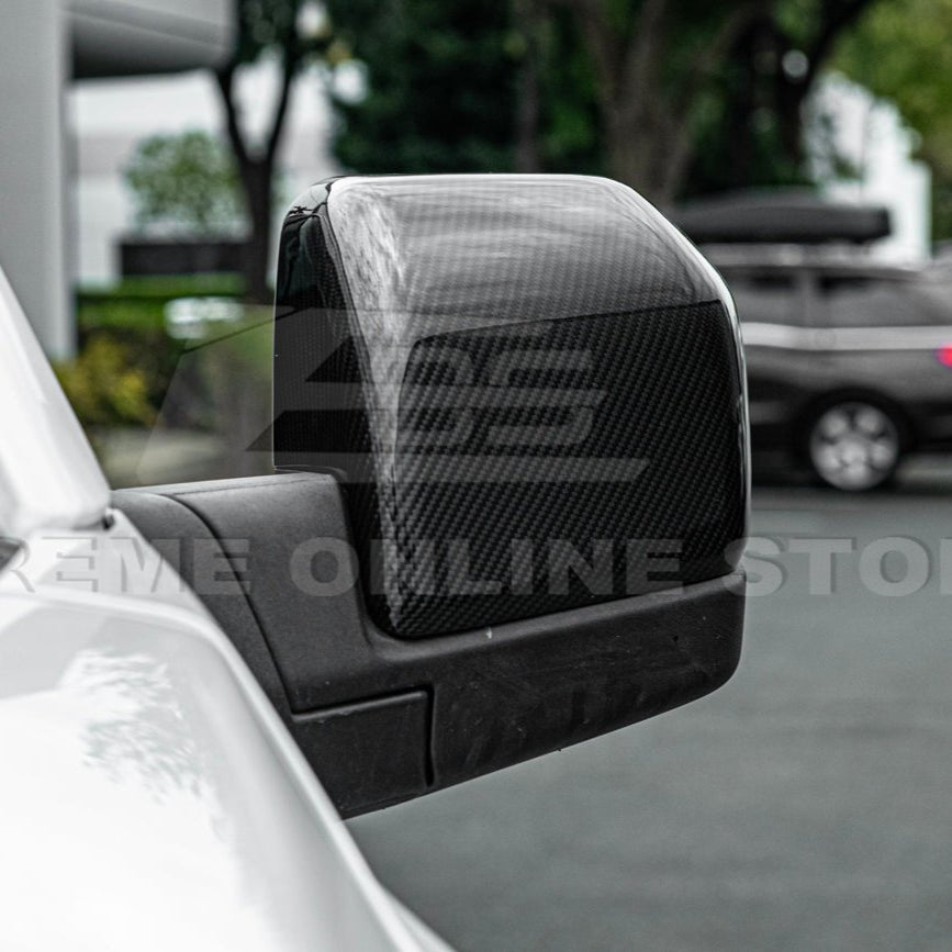 Ford F-150 Factory Style Carbon Fiber Side Mirror Cap Covers 2015-2020