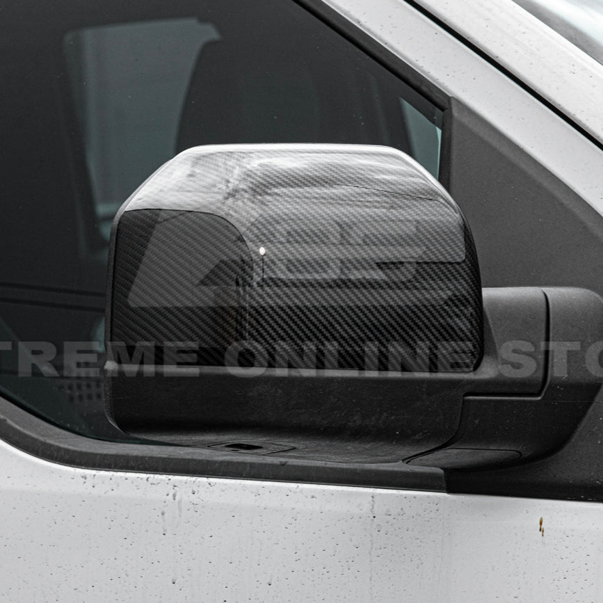 Ford F-150 Factory Style Carbon Fiber Side Mirror Cap Covers 2015-2020