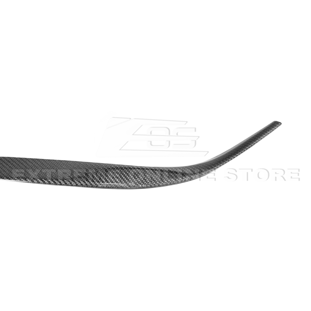 Ford Mustang S650 Factory Style Carbon Fiber Headlight Eyebrow Trim Cover Pair 2024-Up